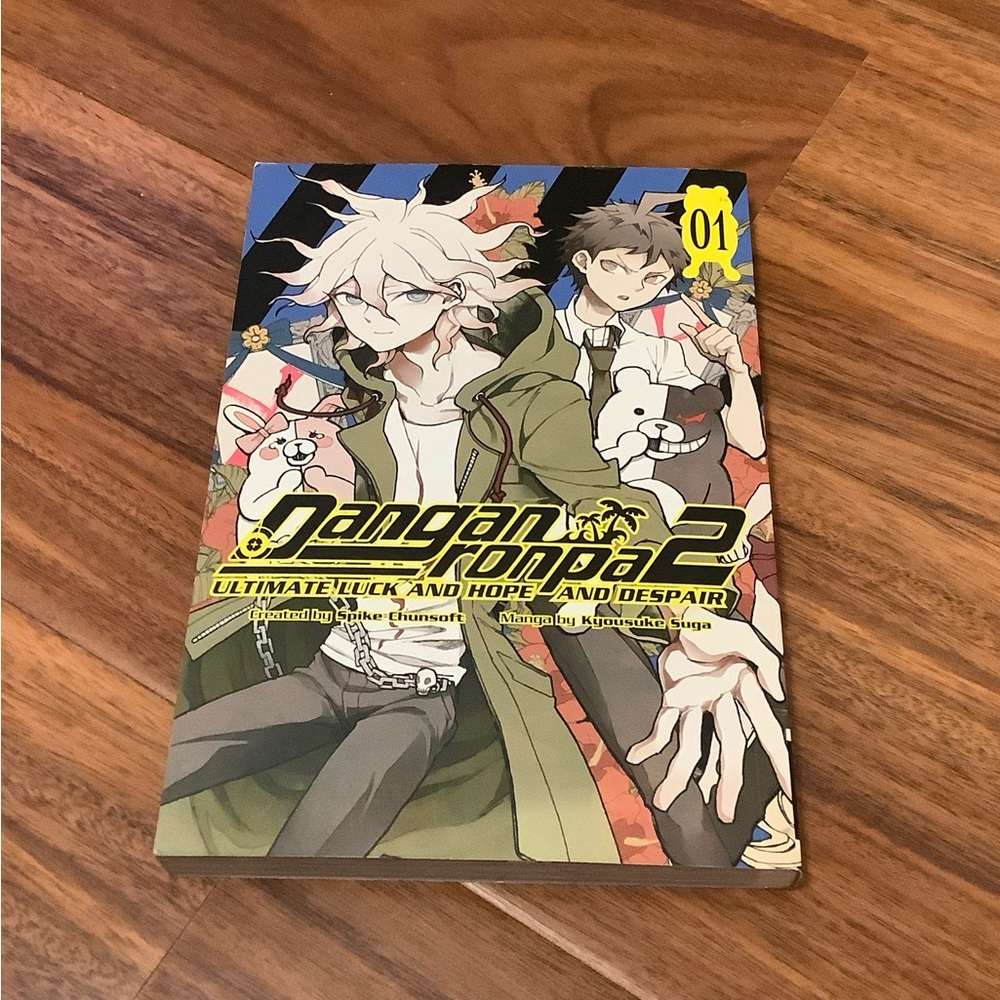 Danganronpa 2. Ultimate luck and hope and despair. Created by Spike Chunsoft.